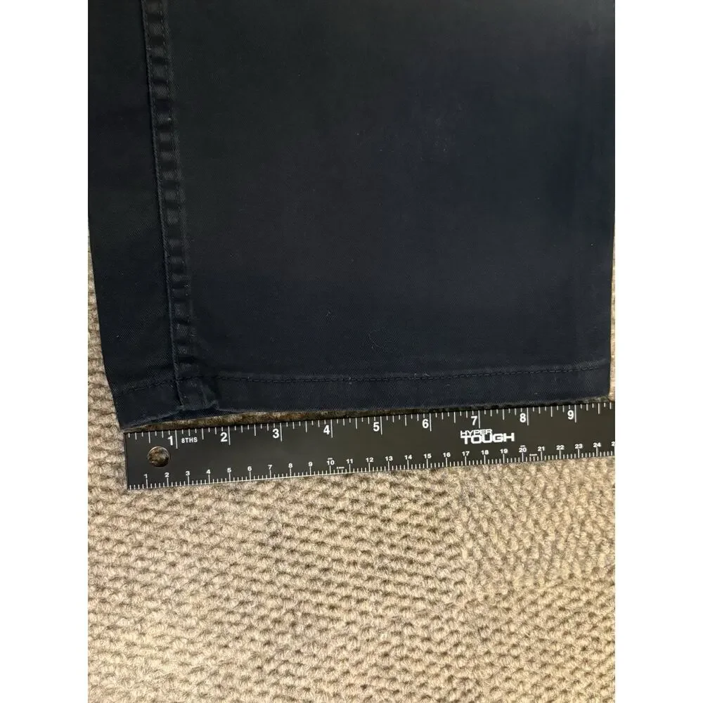 34x30 Wrangler Men’s Black Cargo Pants Relaxed Fit Cotton Workwear 70LEWBL